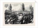 The Austro-Prussian War: Arrival of Garibaldi at the Milan Railway Station 1866 Italy by Anonymous