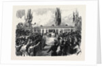 The Austro-Prussian War: Arrival of Garibaldi at the Milan Railway Station 1866 Italy by Anonymous