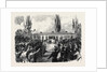The Austro-Prussian War: Arrival of Garibaldi at the Milan Railway Station 1866 Italy by Anonymous