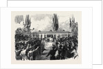 The Austro-Prussian War: Arrival of Garibaldi at the Milan Railway Station 1866 Italy by Anonymous