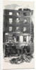 Scene of the Fatal Fire in Westmoreland Street Dublin 1866 Ireland by Anonymous