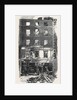 Scene of the Fatal Fire in Westmoreland Street Dublin 1866 Ireland by Anonymous