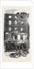 Scene of the Fatal Fire in Westmoreland Street Dublin 1866 Ireland by Anonymous