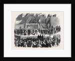 The Prince of Wales Laying the Foundation Stone of the British and Foreign Bible Society's New Building 1866 by Anonymous