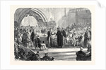 Presentation of the Freedom of the City of London to the Duke of Edinburgh at Guildhall UK 1866 by Anonymous