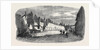 The Great Fire at Ottery St. Mary Devonshire: Ruins of Mill Street UK 1866 by Anonymous