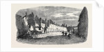 The Great Fire at Ottery St. Mary Devonshire: Ruins of Mill Street UK 1866 by Anonymous