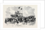 Laying the Foundation Stone of the Victoria Institution for the Deaf and Dumb at Melbourne Australia 1866 by Anonymous
