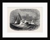 First Class Cutter Match of the Royal Thames Yacht Club: The Vindex and Christabel in Sea Reach 1866 by Anonymous