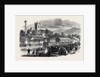 Opening of the Cork and Macroom Railway: Arrival of the First Train at Macroom Ireland 1866 by Anonymous