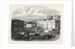 Morning Market at Port Elizabeth 1866 by Anonymous