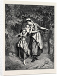 The Happy Mother, from the International Fine Arts Exhibition Pall Mall UK 1866 by Anonymous