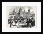 Athletic Games at the Royal Military Academy Woolwich: The Three-Legged Race UK 1866 by Anonymous