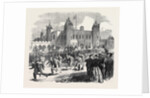 Athletic Games at the Royal Military Academy Woolwich: The Three-Legged Race UK 1866 by Anonymous