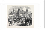 Athletic Games at the Royal Military Academy Woolwich: The Three-Legged Race UK 1866 by Anonymous