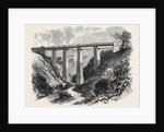 The Daff Viaduct of the Greenock and Wemyss Bay Railway 1866 by Anonymous