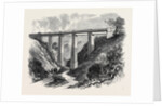 The Daff Viaduct of the Greenock and Wemyss Bay Railway 1866 by Anonymous
