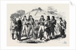 Japanese Soldiers in European Costume at Yokohama Japan 1866 by Anonymous