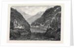 Wire Suspension Bridge Over the Fraser River British Columbia 1866 by Anonymous