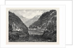Wire Suspension Bridge Over the Fraser River British Columbia 1866 by Anonymous