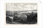 The Town and Harbour of St. John New Brunswick 1866 by Anonymous