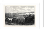 The Town and Harbour of St. John New Brunswick 1866 by Anonymous