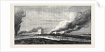 Expedition of a British Force from Aden to Shugra: Conflagration of the Town of Shugra 1866 by Anonymous