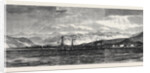 Expedition of a British Force from Aden to Shugra: View of Shugra from the Anchorage: The Troops Effecting a Landing 1866 by Anonymous