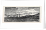 Expedition of a British Force from Aden to Shugra: View of Shugra from the Anchorage: The Troops Effecting a Landing 1866 by Anonymous