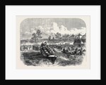 Launch of the Isis Lifeboat at Oxford UK 1866 by Anonymous
