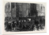 Westminster Hall on the Night of the Division on the Reform Bill London UK 1866 by Anonymous