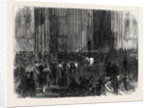 Westminster Hall on the Night of the Division on the Reform Bill London UK 1866 by Anonymous