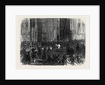 Westminster Hall on the Night of the Division on the Reform Bill London UK 1866 by Anonymous