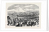 Native Games at Te Papa Camp Tauranga New Zealand: War Canoes Competing for Prizes 1866 by Anonymous