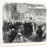 Mr. Peabody Distributing the Prizes at the Working Classes Industrial Exhibition Guildhall UK 1866 by Anonymous