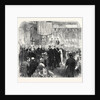 Mr. Peabody Distributing the Prizes at the Working Classes Industrial Exhibition Guildhall UK 1866 by Anonymous