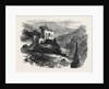 The War in Bhootan: The Burnt Palace of the Rajah of Saleeka 1866 by Anonymous