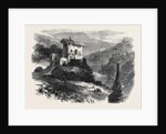 The War in Bhootan: The Burnt Palace of the Rajah of Saleeka 1866 by Anonymous