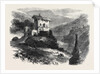 The War in Bhootan: The Burnt Palace of the Rajah of Saleeka 1866 by Anonymous