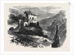 The War in Bhootan: The Burnt Palace of the Rajah of Saleeka 1866 by Anonymous