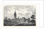 The Glasgow University: Intended New Buildings UK 1866 by Anonymous