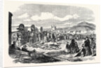 Ivory and Skins for Sale in the Grahamstown Market Cape Colony 1866 by Anonymous