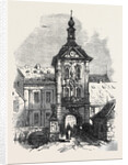 Bamberg the Rathhaus Germany 1866 by Anonymous