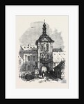 Bamberg the Rathhaus Germany 1866 by Anonymous