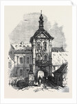 Bamberg the Rathhaus Germany 1866 by Anonymous