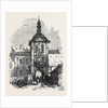 Bamberg the Rathhaus Germany 1866 by Anonymous