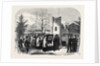The Funeral of Queen Marie Amelie: Arrival of the Funeral Procession at Weybridge Chapel 1866 by Anonymous