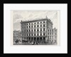 London Street Improvements: Lewis and Allenby's Silk Warehouse in Conduit Street UK 1866 by Anonymous