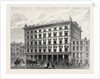 London Street Improvements: Lewis and Allenby's Silk Warehouse in Conduit Street UK 1866 by Anonymous