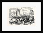 The Volunteers at Brighton: The Beach on Easter Sunday UK 1866 by Anonymous
